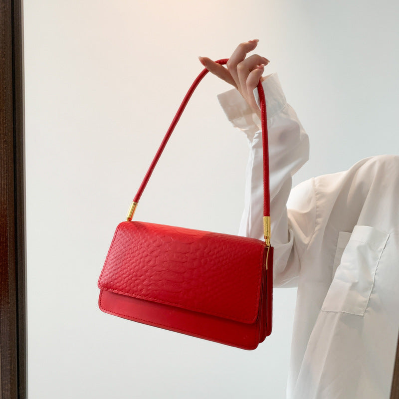 Retro Textured Shoulder Bag | Confetti Living