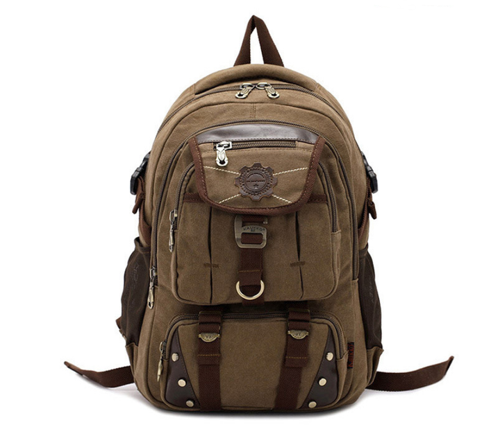 Computer Backpack Large in Dark Khaki | Confetti Living