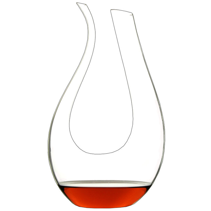 Home Bar Luxury Space Design Wine Decanter showing Style W U-Shape Decanter | Confetti Living