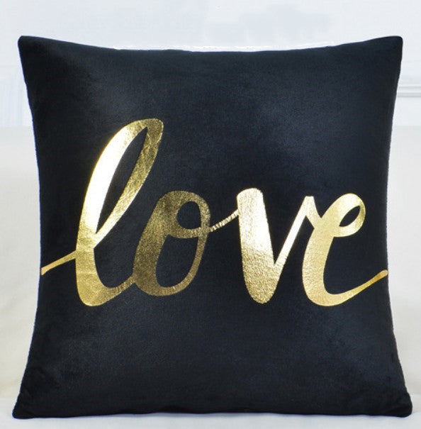 Cushion Cover Contemporary Fashion showing Love Design | Confetti Living