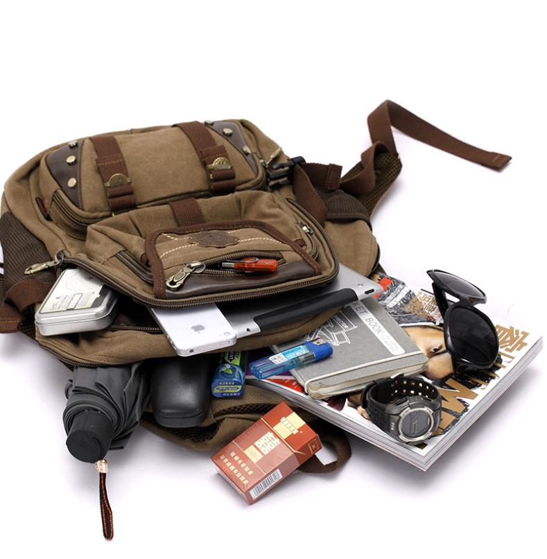 Computer Backpack Large showing internal capacity | Confetti Living