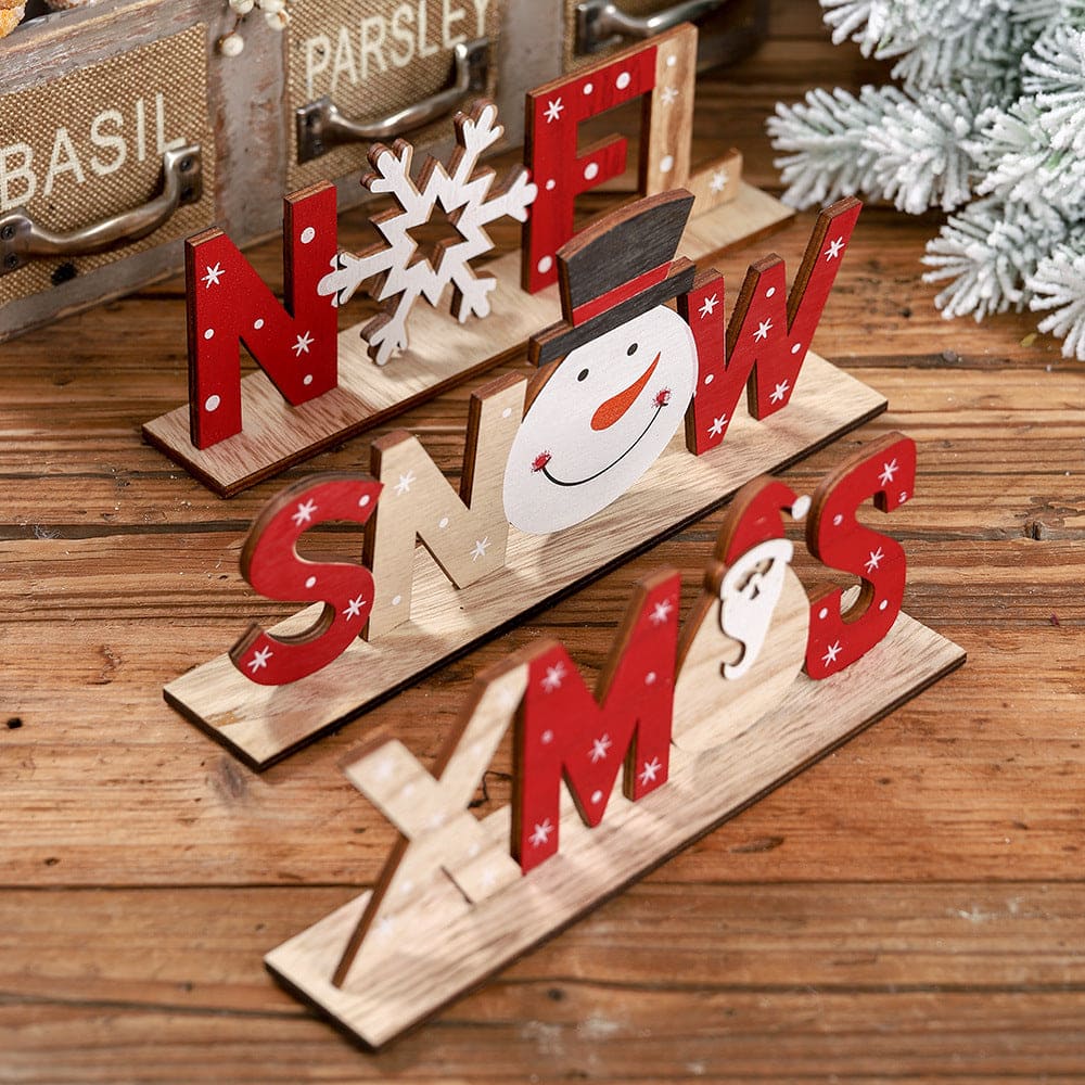 Christmas Wooden Ornaments | Confetti Living