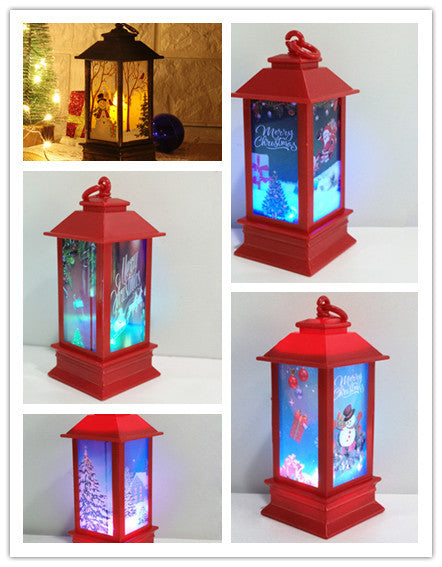 Christmas 3D Electronic Lanterns | Confetti Living
