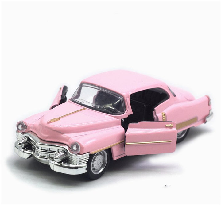 Children's Toy Cadillac Model Car with Sound and Light Effects in Pink | Confetti Living