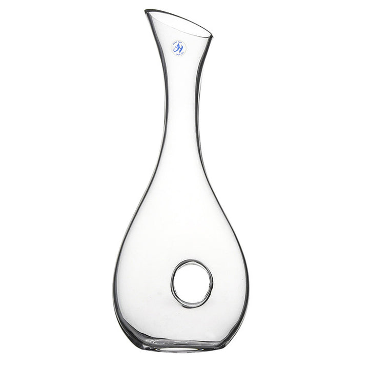 Home Bar Luxury Space Design Wine Decanter showing Donut Shape Decanter | Confetti Living