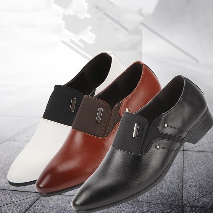 Men's Fashion Casual Pointed Toe Leather Shoes