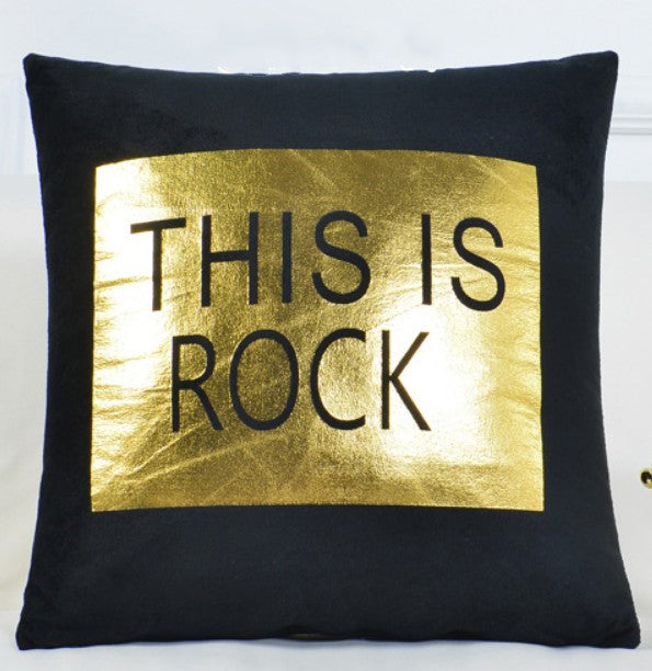 Cushion Cover Contemporary Fashion showing Rock Design | Confetti Living