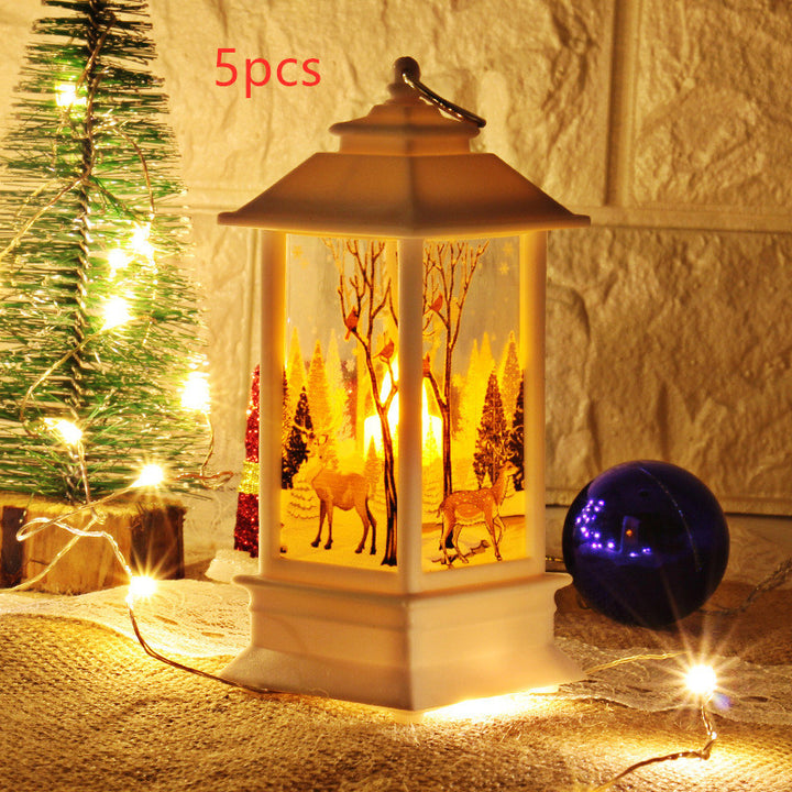 Christmas 3D Electronic Lanterns | Confetti Living