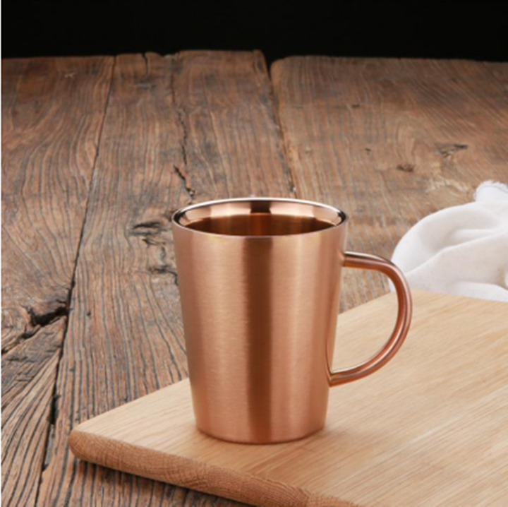 Home Bar Stainless Steel Double Insulated Beer Mug showing Copper Mug | Confetti Living