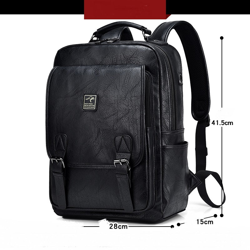 Casual Large-Capacity Computer Backpack Black Bag | Confetti Living