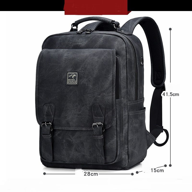 Casual Large-Capacity Computer Backpack Grey Bag | Confetti Living