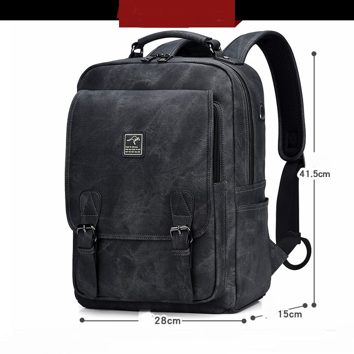 Casual Large-Capacity Computer Backpack Grey Bag | Confetti Living