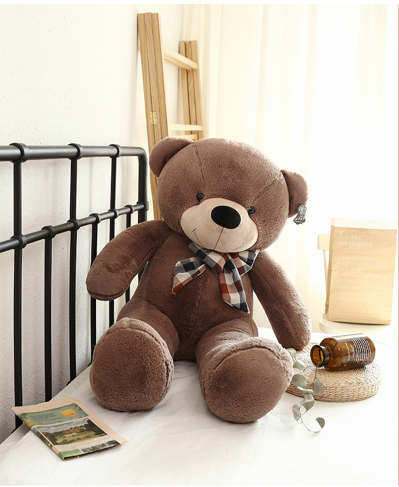 BigTeddy Bear Plush Toy with Bow Tie