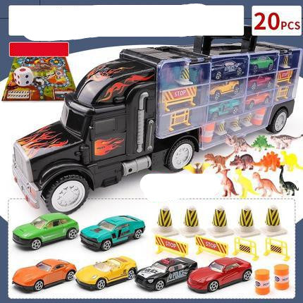 Children's Big Truck Educational Toy Set D | Confetti Living