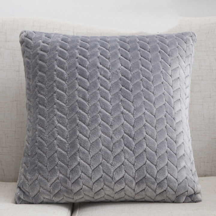 Cushion Cover Nordic Style Flannel in Grey | Confetti Living