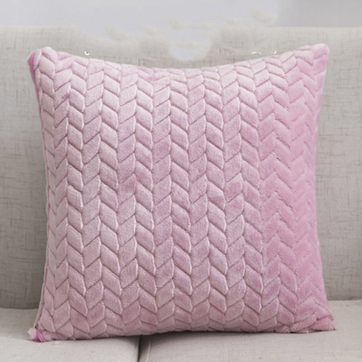 Cushion Cover Nordic Style Flannel in Pink | Confetti Living