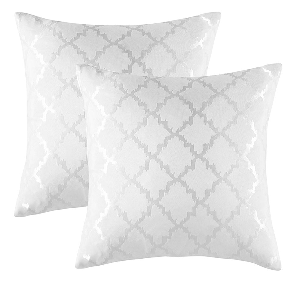 Cushion Cover Modern Designs in Wine White | Confetti Living