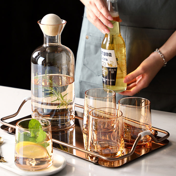 Home Bar Large-Capacity Water Set showing in use | Confetti Living