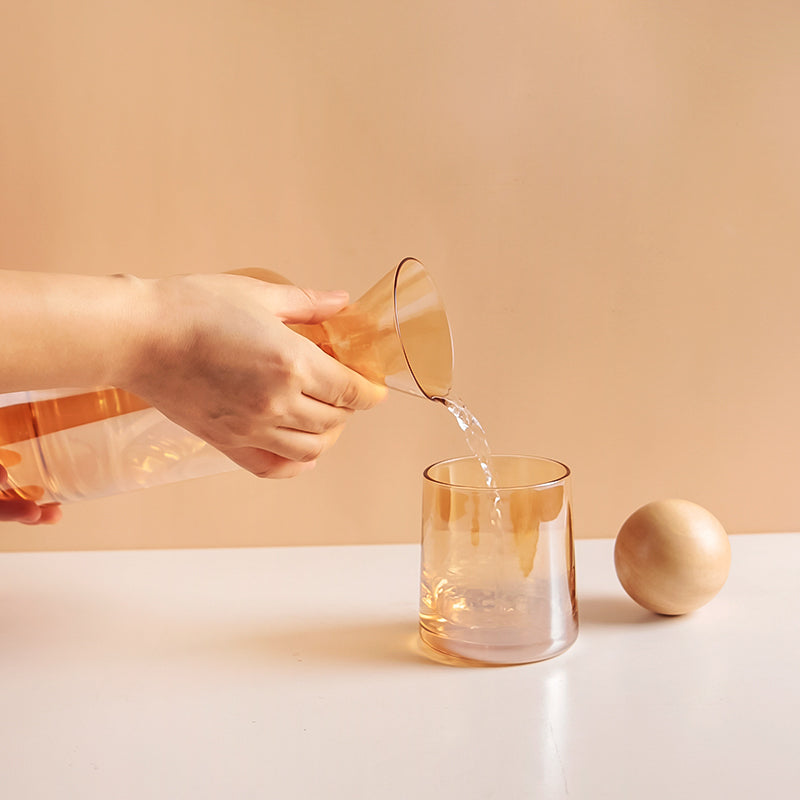 Home Bar Large-Capacity Water Set  showing decanter in use | Confetti Living