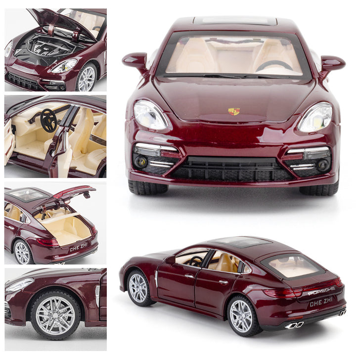 Children's Mode Six Door Car with Sound And Light | Confetti Living