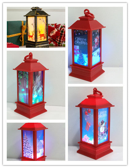 Christmas 3D Electronic Lanterns | Confetti Living