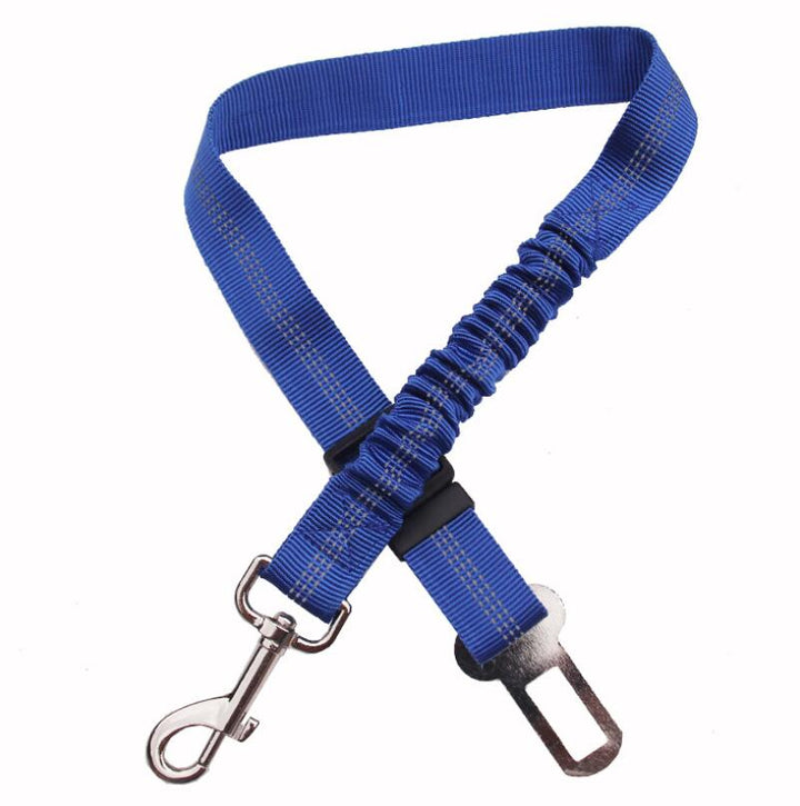 Adjustable Dog Seat Belt Blue | Confetti Living