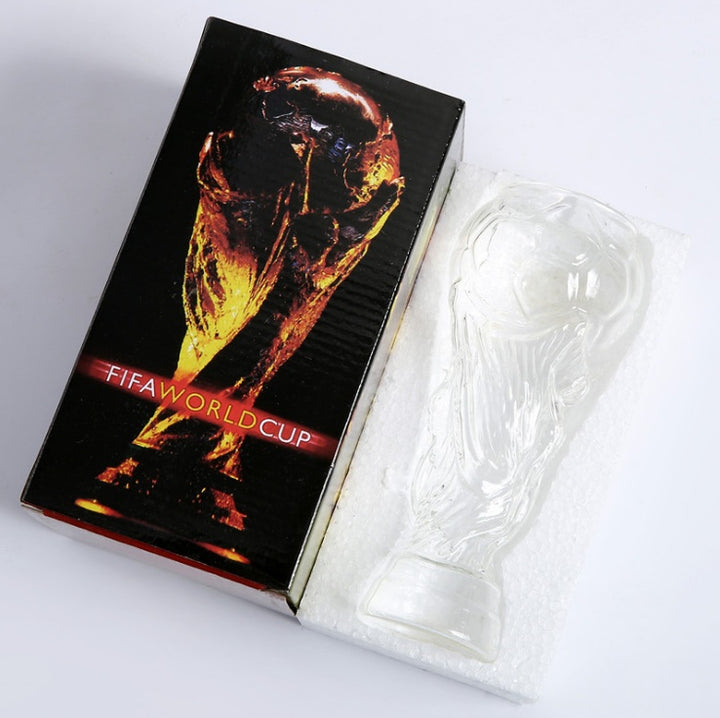 Hercules Design World Beer Glass showing packaging | Confetti Living