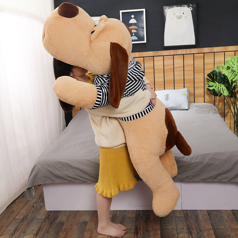 Laying Dog Plush Toy