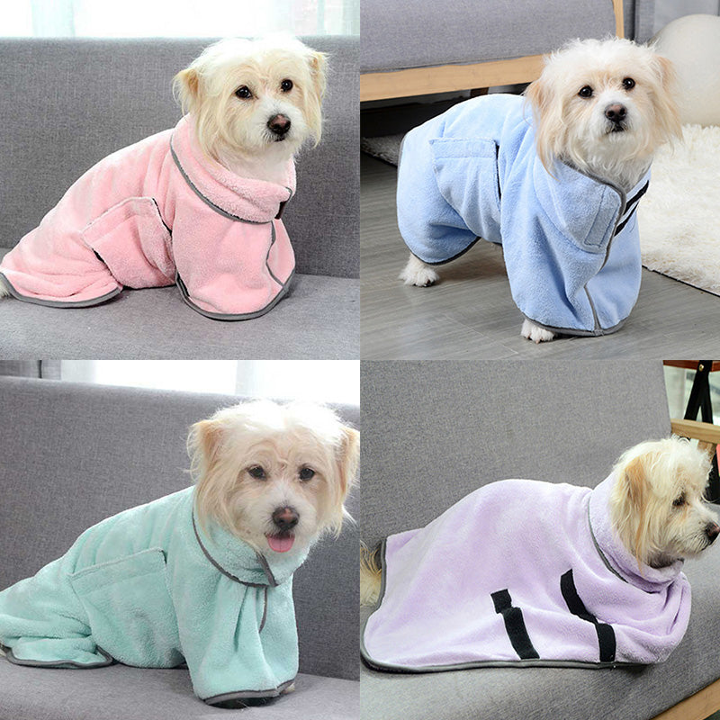 Absorbent Dog Towel and Bathrobe | Confetti Living