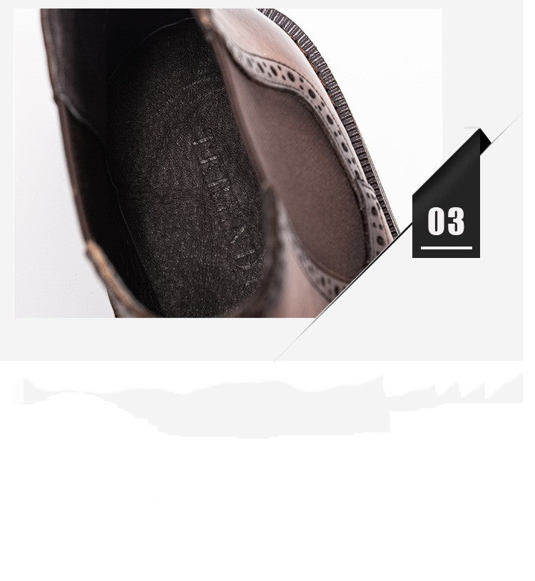 Men's Chelsea Leather Boots | Confetti Living