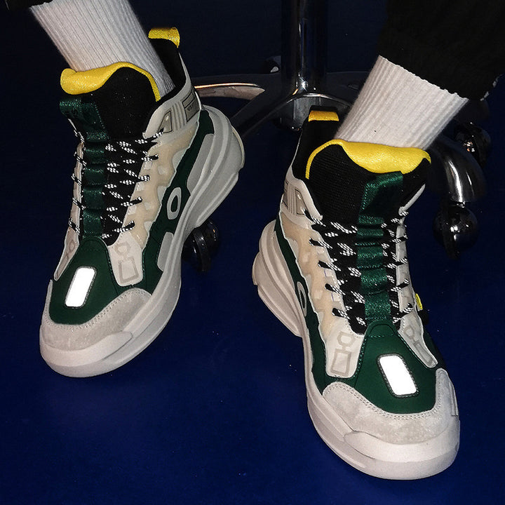 Men's High-top Fashion Casual Board Shoes | Confetti Living