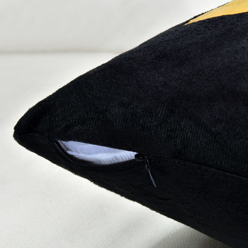 Cushion Cover Contemporary Fashion showing zipper closure | Confetti Living