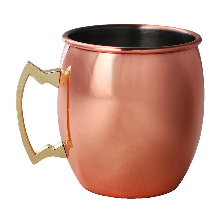 Home Bar Scorpion Moscow Mule Mug Showing Gold Handle | Confetti Living
