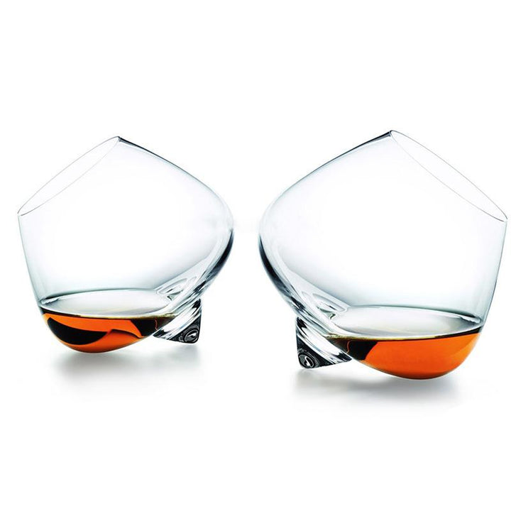 Home Bar Whimsical Crystal Whiskey Glass 250ml | Confetti Living
