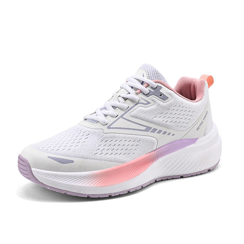 Unisex Four Seasons Woven Lace-Up Shoes showing White Powder | Confetti Living