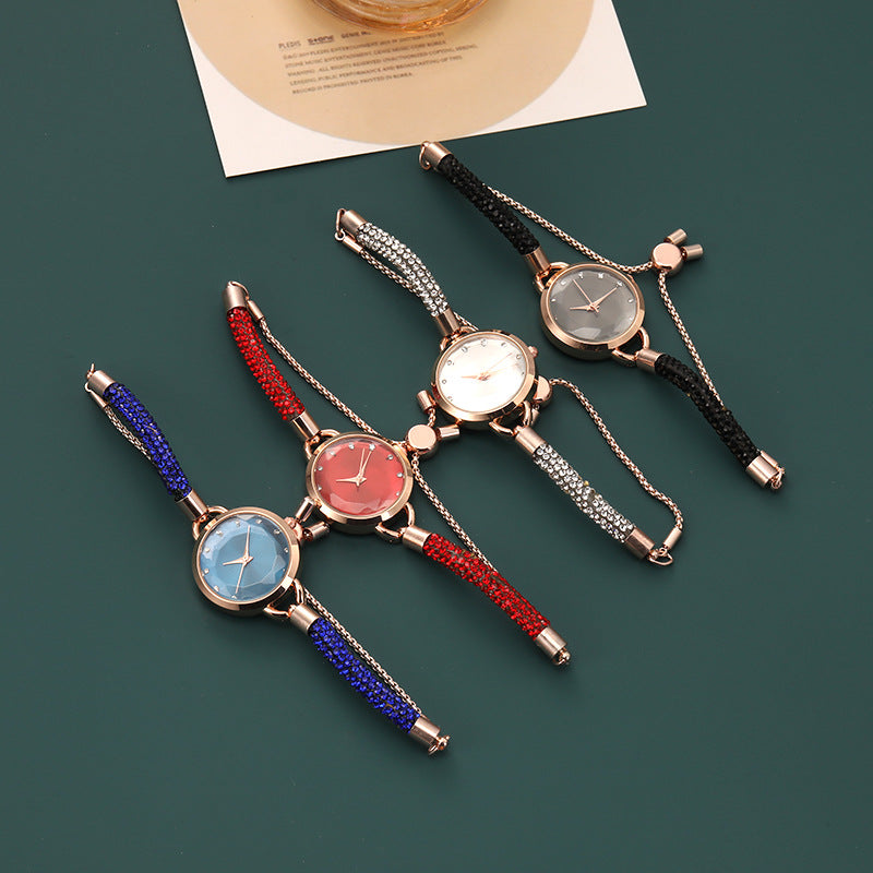 Women's Quartz Fashion Watch with Niche Bracelet Band | Confetti Living