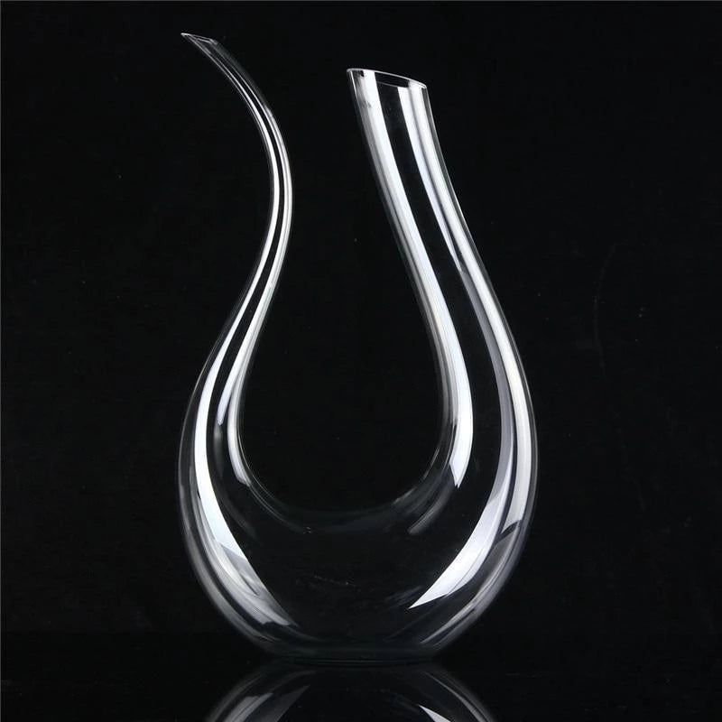 Home Bar Luxury Space Design Wine Decanter showing Style W U-Shape Decanter | Confetti Living