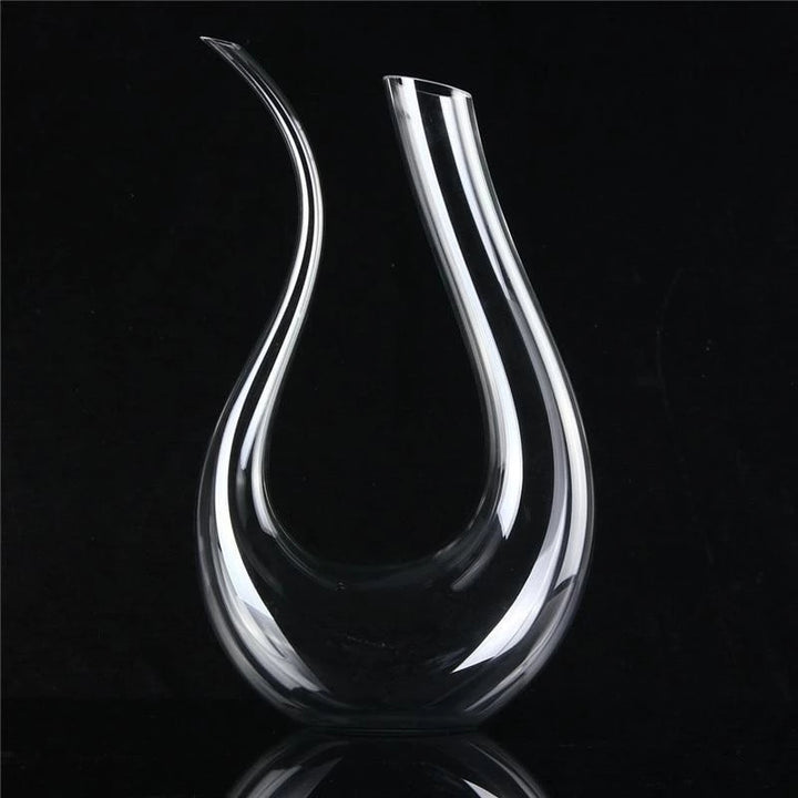 Home Bar Luxury Space Design Wine Decanter showing Style W U-Shape Decanter | Confetti Living