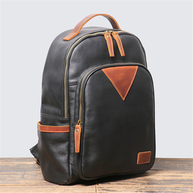 British Retro Leather Backpack | Confetti Living