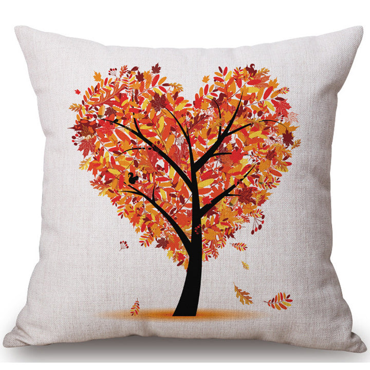 Cushion Cover Cotton with Tree Designs showing Style 8 | Confetti Living