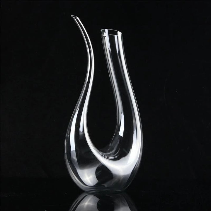 Home Bar Luxury Space Design Wine Decanter showing Style W U-Shape Decanter | Confetti Living