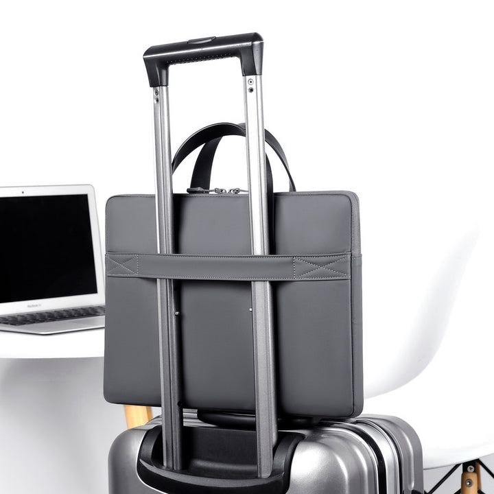 Leather Laptop Bag Ultra Thin | Confetti Living