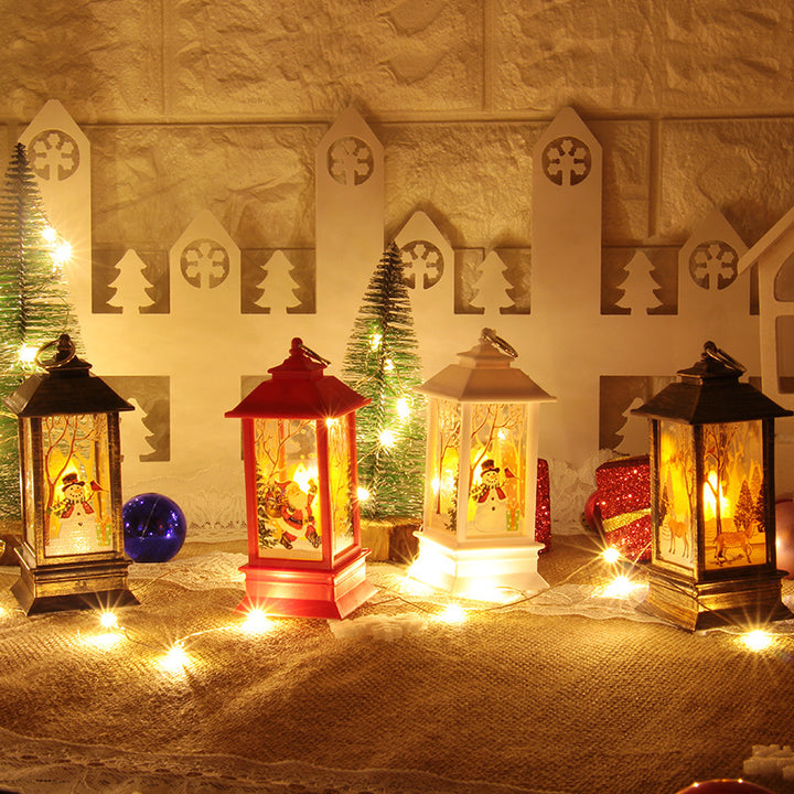 Christmas 3D Electronic Lanterns | Confetti Living