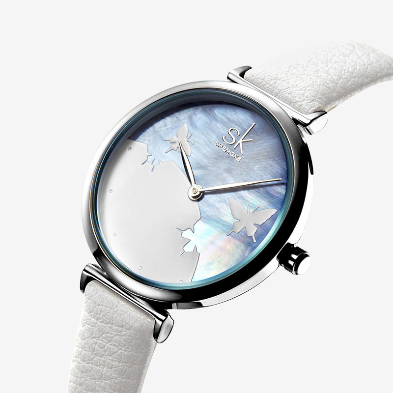 Women's Kallima Inachus Butterfly Dial Watch | Confetti Living