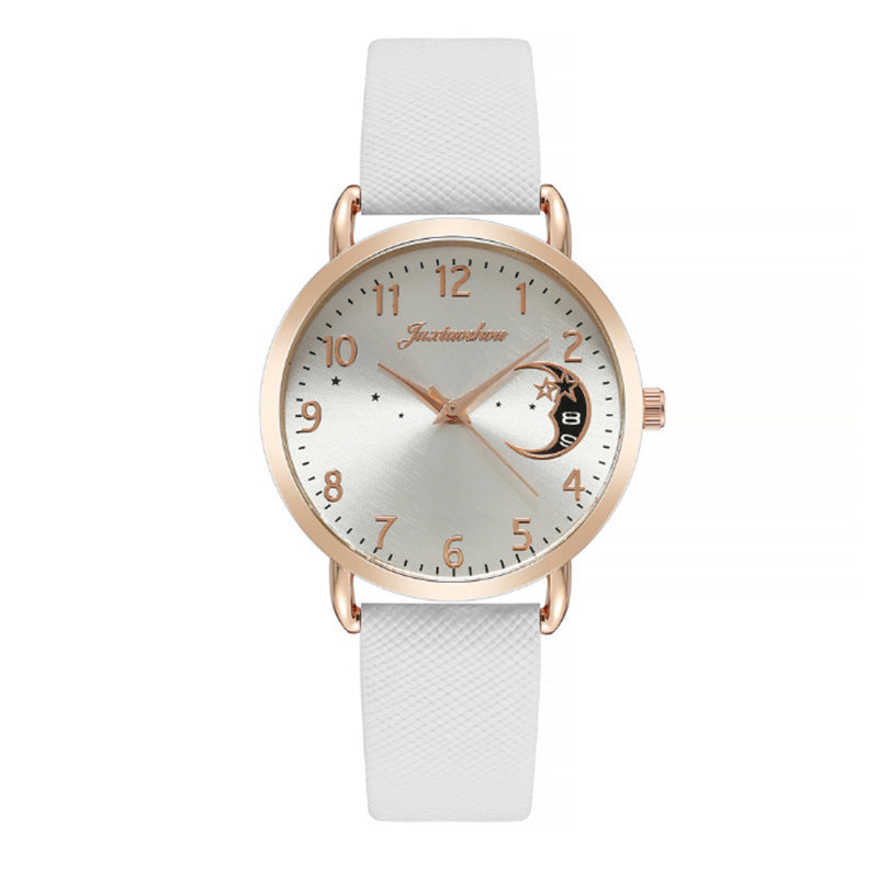 Women's Stylish Quartz Watch in White | Confetti Living