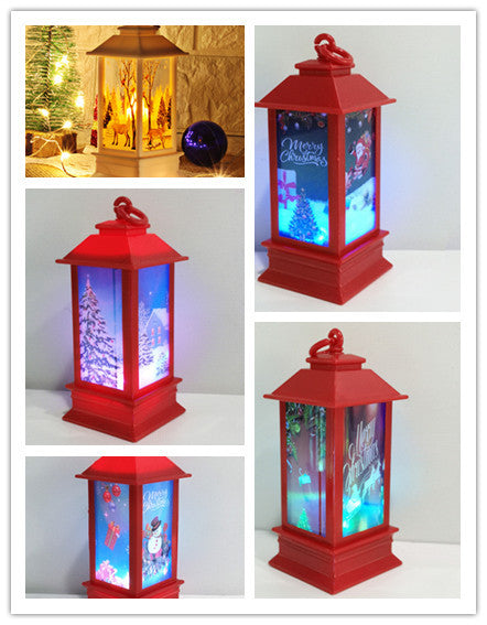 Christmas 3D Electronic Lanterns | Confetti Living