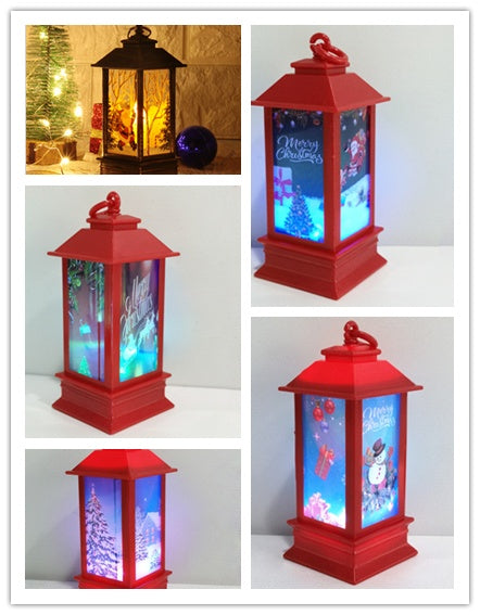 Christmas 3D Electronic Lanterns | Confetti Living