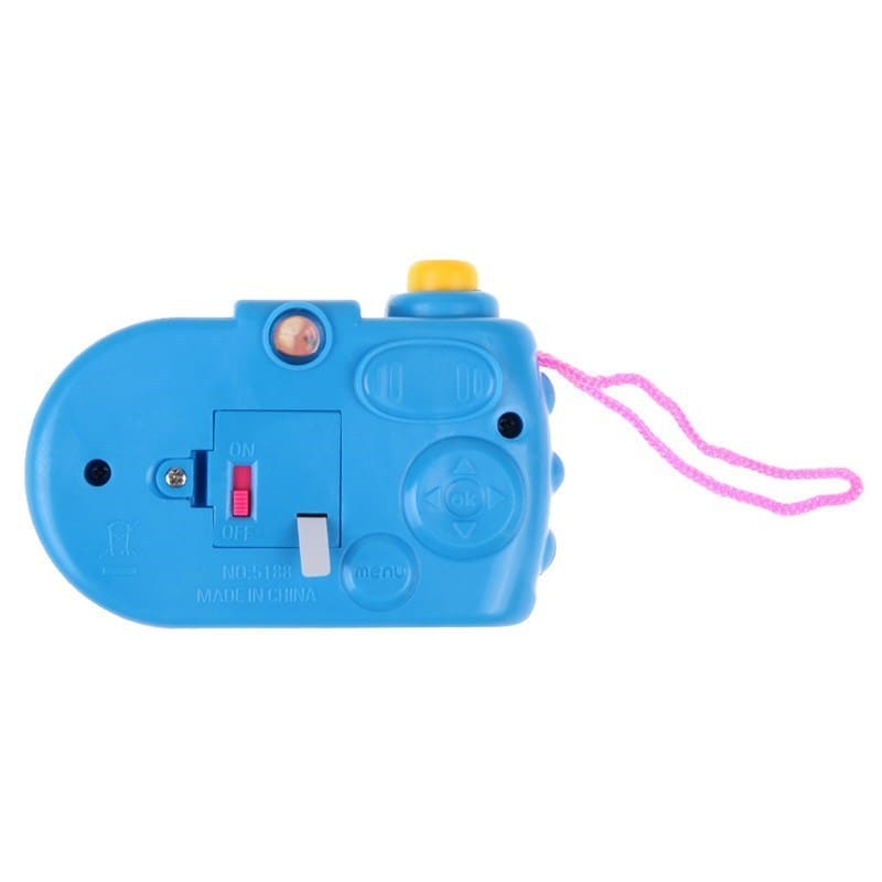 Kids Projection Camera Educational Toy showing back perspective | Confetti Living