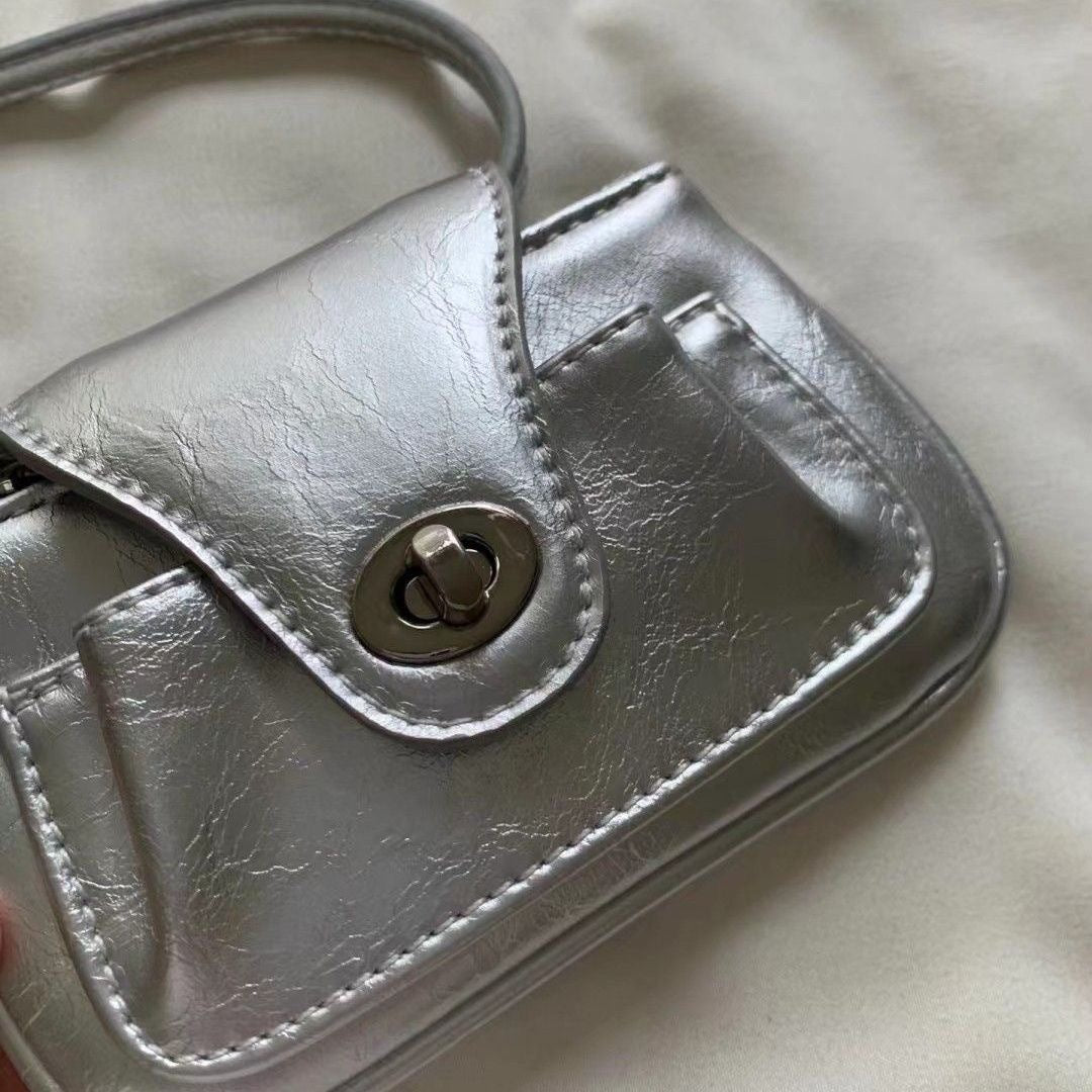 Mini Leather Shoulder Bag | Confetti Living