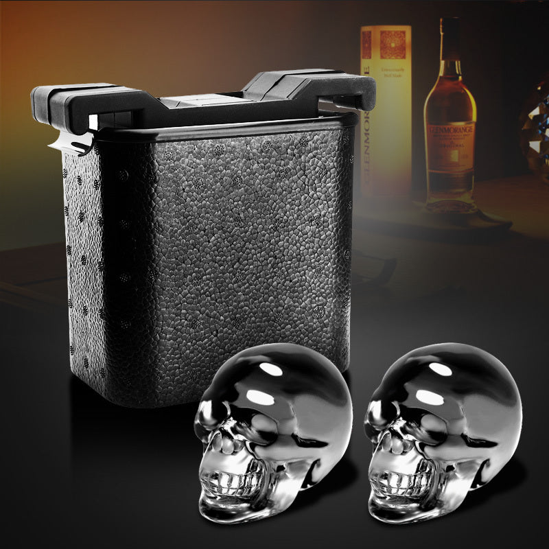 Barware Large Silicone Ice Cube Mould - Skull Shapes | Confetti Living